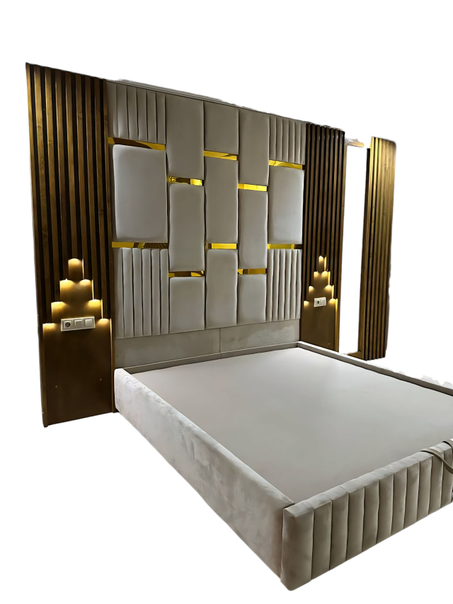 سرير تخزين هيدروليكي  بتصميم عصري