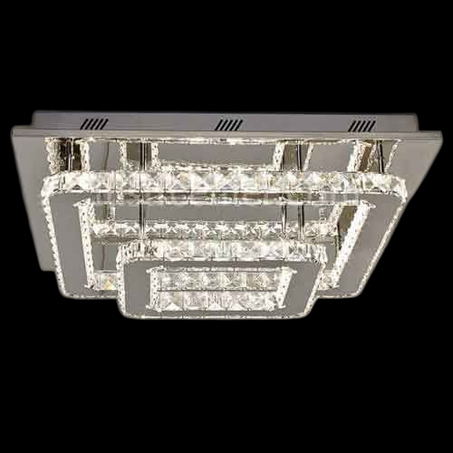 ثريا سقف كريستال بتصميم هندسي