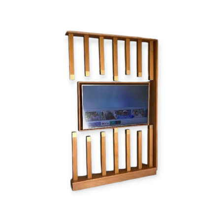 * فواصل غرف خشبية عصرية: أناقة ووظيفة لمساحاتك