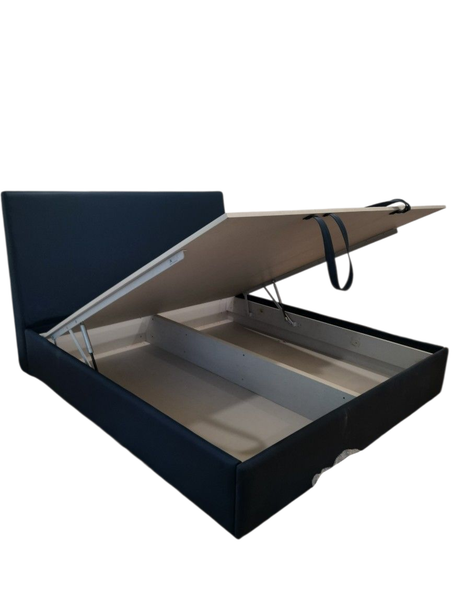 ​السرير الذكي - فخامة اللون الأسود ومساحة تخزين غير متوقعة