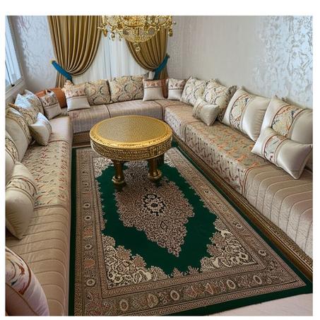 صالون مغربي فاخر من SMAIL MOBILIER - أناقة التراث وراحة "بونج HIR"