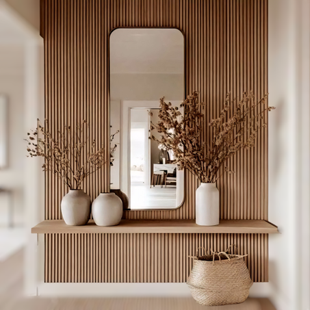 * مرايا مضيئة بتصاميم عصرية: فن وعملية في قطعة واحدة.  * حلول الإضاءة والديكور المتكاملة: مرايا LED مع وحدات تخزين