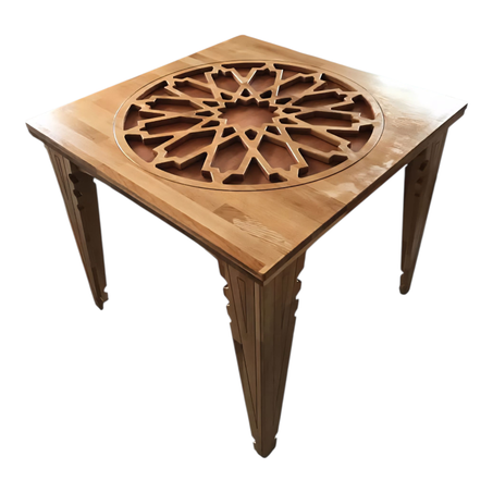 * أضف لمسة من الفخامة الشرقية | طاولة جانبية مغربية بتصميم الزليج الأندلسي العريق