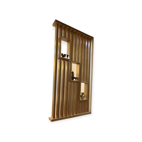 * فواصل غرف خشبية عصرية: أناقة ووظيفة لمساحاتك