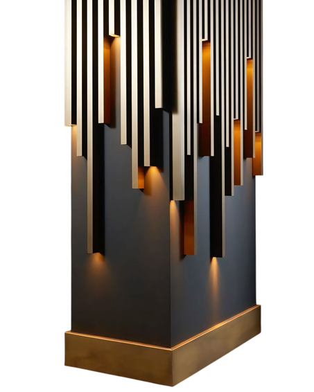 ‎٠»‏ أعمدة إضاءة ديكورية فاخرة