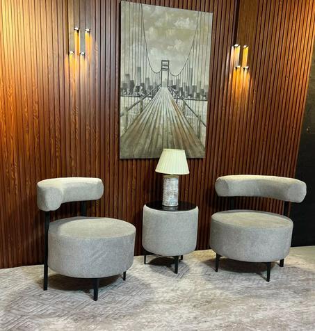 مقاعد اسطواني مريحة