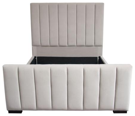 سرير فينوس كوين منجد بقنوات عمودية