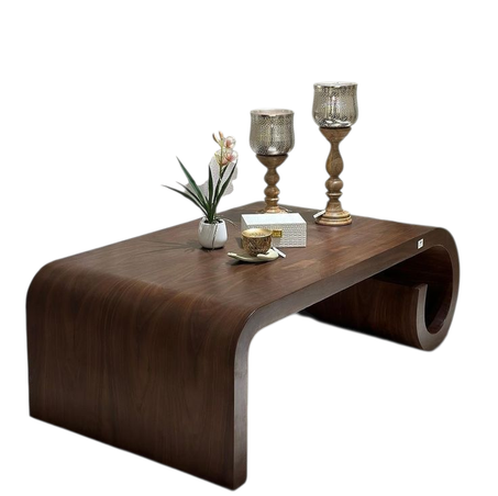 * طاولات قهوة عصرية: خشب فاخر وتصاميم مبتكرة لغرفة معيشتك