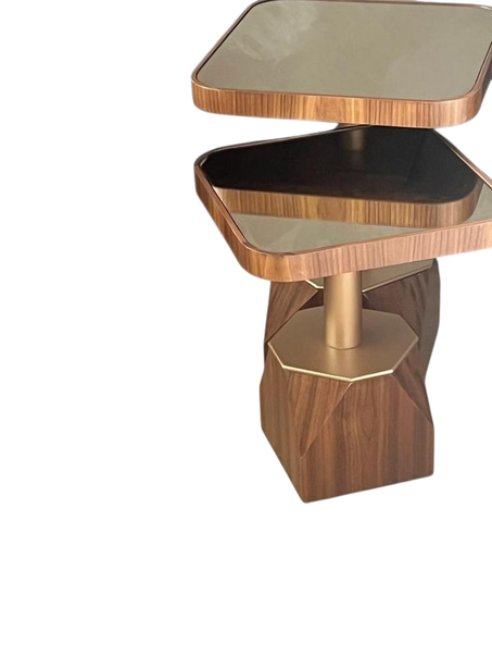 * طاولات جانبية متداخلة: حلول ذكية لمساحاتك العصرية