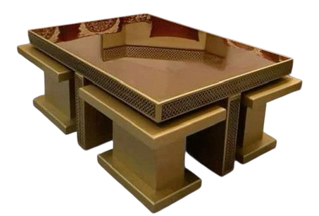 * طاولات قهوة شرقية فاخرة: أناقة تراثية ولمسة عصرية لديكور منزلك