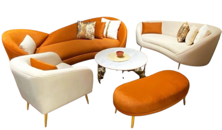 ​طقم صالون "تحفة فنية تجمع بين الرقي والراحة