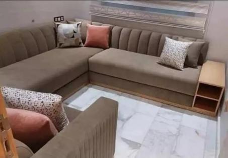 أريكة كبيرة الحجم مقاعد من مخمل تيدي الفاخر مقاس 82 بوصة  غنخمون