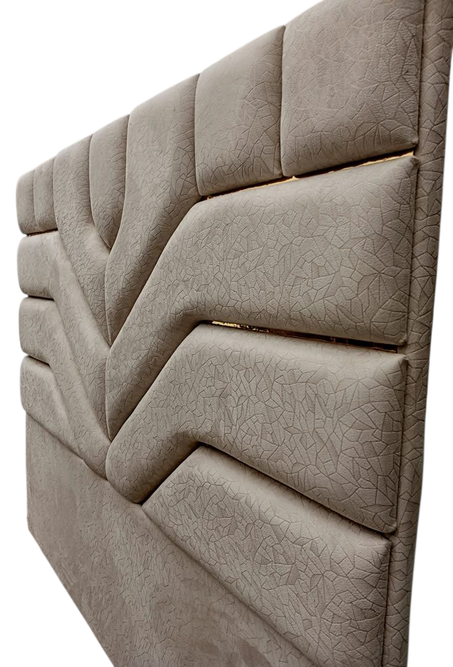 لوح رأس سرير بتصميم فني ثلاثي الأبعاد جدّد