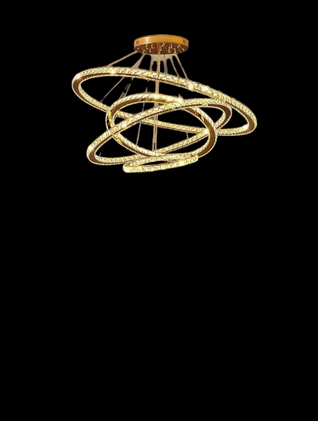 ثريا كريستال دائرية: لمسة من الفخامة العصرية