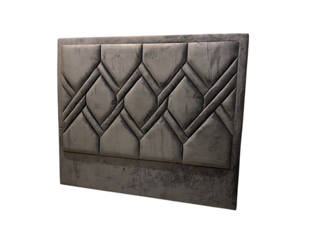 لوح رأس سرير بتصميم هندسي عصري