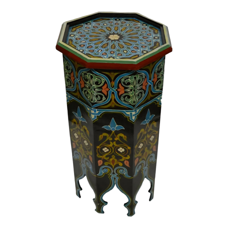 * أضف لمسة من الفخامة الشرقية | طاولة جانبية مغربية بتصميم الزليج الأندلسي العريق (copy)