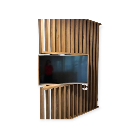 * فواصل غرف خشبية عصرية: أناقة ووظيفة لمساحاتك