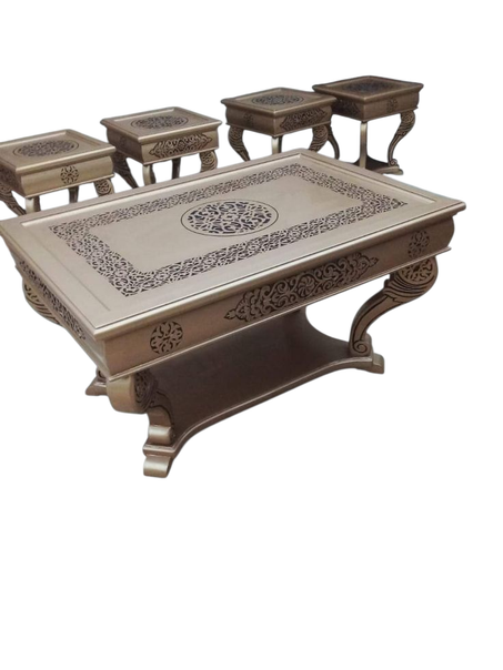 * طاولات مغربية فاخرة: لمسة من الأصالة والفخامة لمنزلك