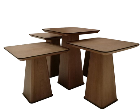 * طاولات جانبية متداخلة: حلول ذكية لمساحاتك العصرية.