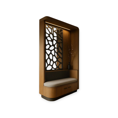 * فواصل غرف خشبية عصرية: أناقة ووظيفة لمساحاتك