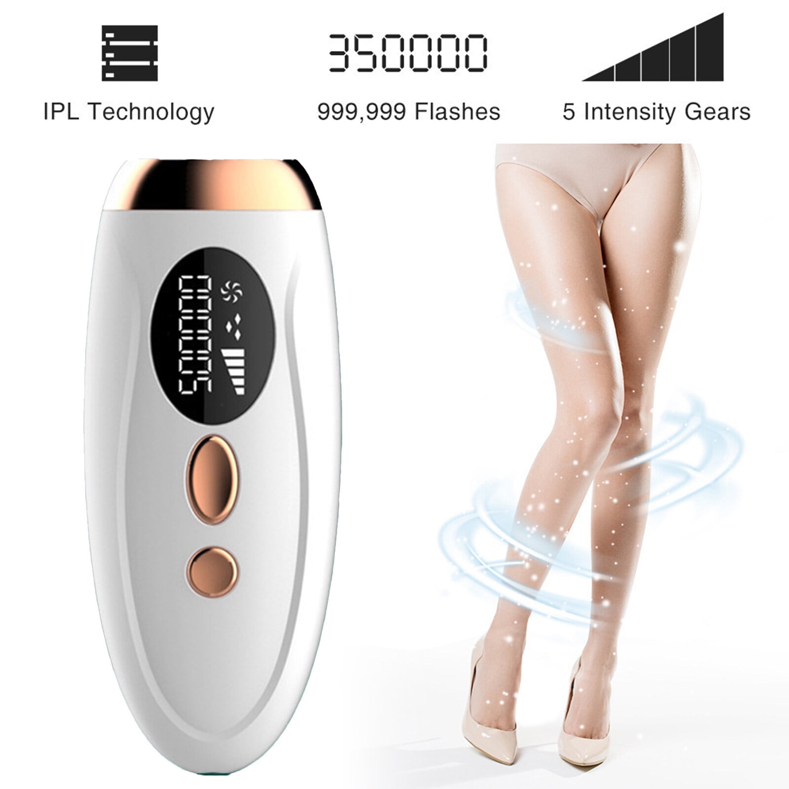 إعلان بسيط عن جهاز إزالة الشعر بالليزر "Laser Hair Removal Device"