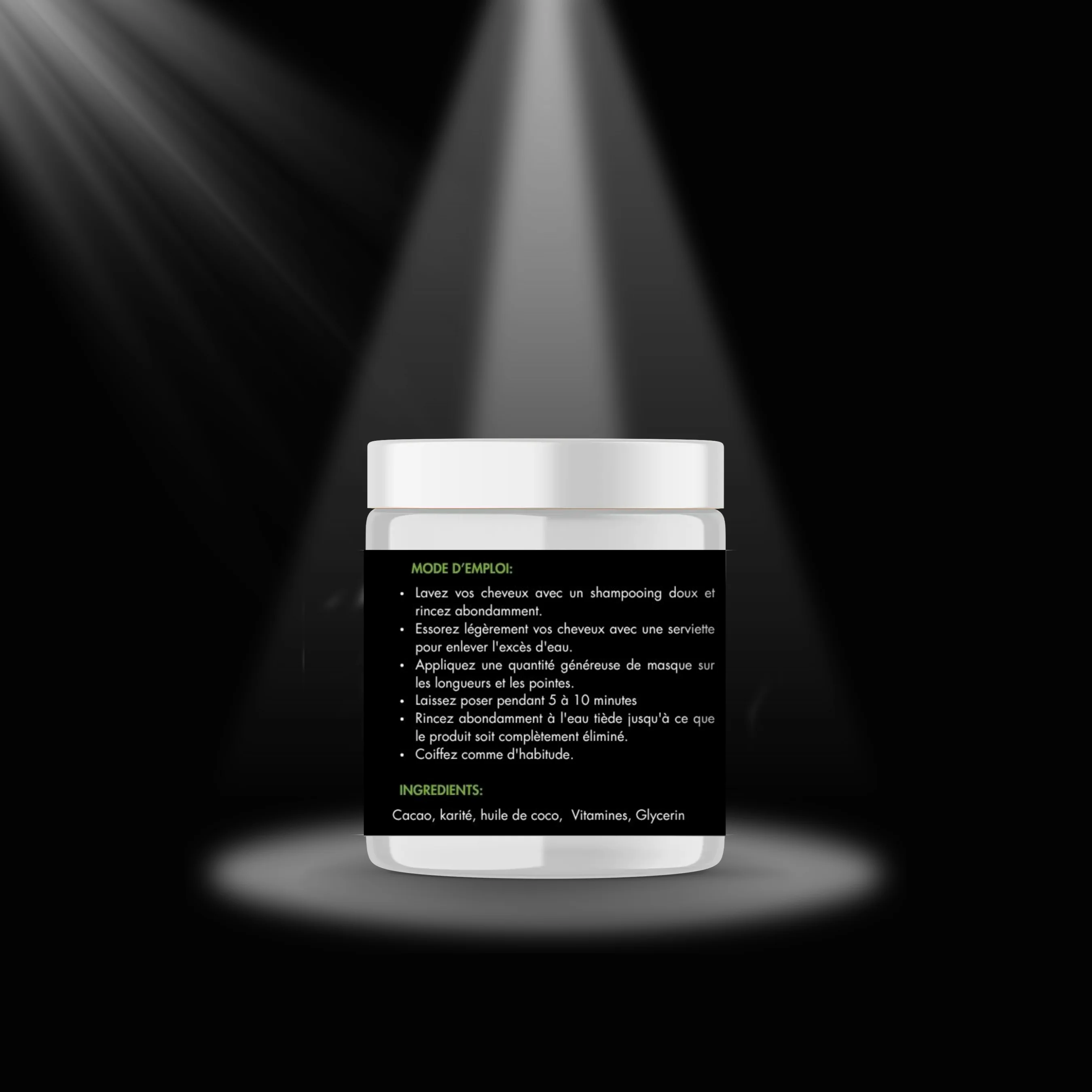 ماسك ترطيب الشعر Masque Cheveux