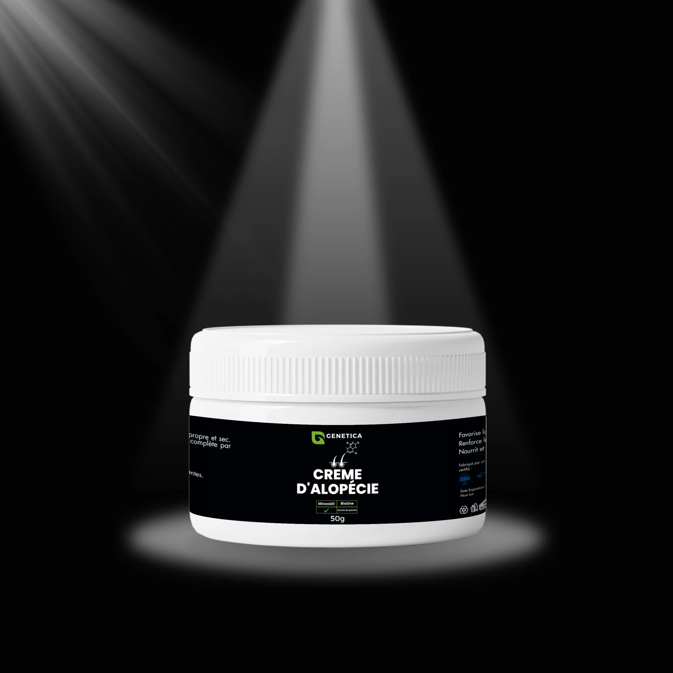 كريم الثعلبة المتطور لإنبات الشعر  Alopecie