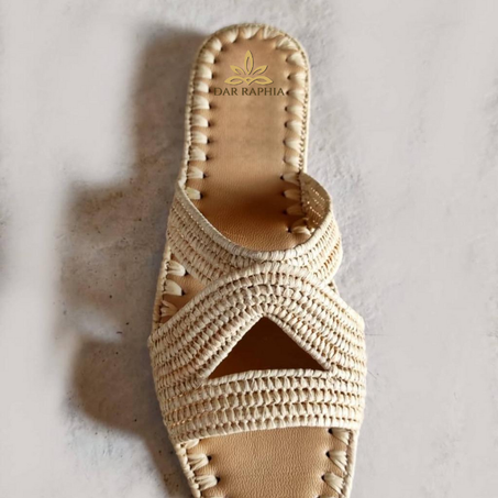 Handmade Raffia Sandal
