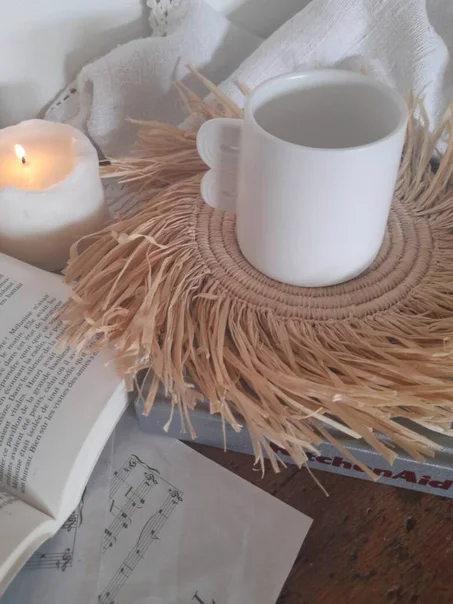 Raffia  Plate Platter