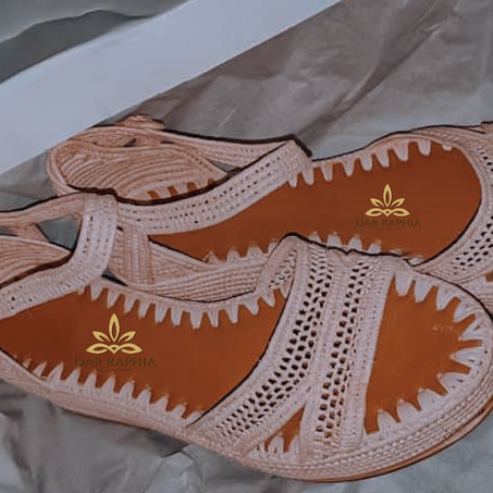 Handmade Raffia Sandal