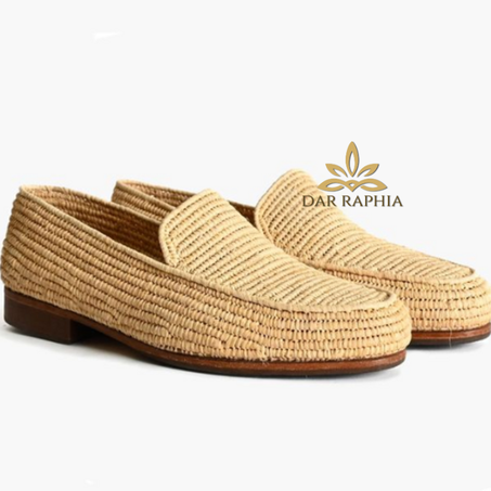 Handmade Raffia Shoes