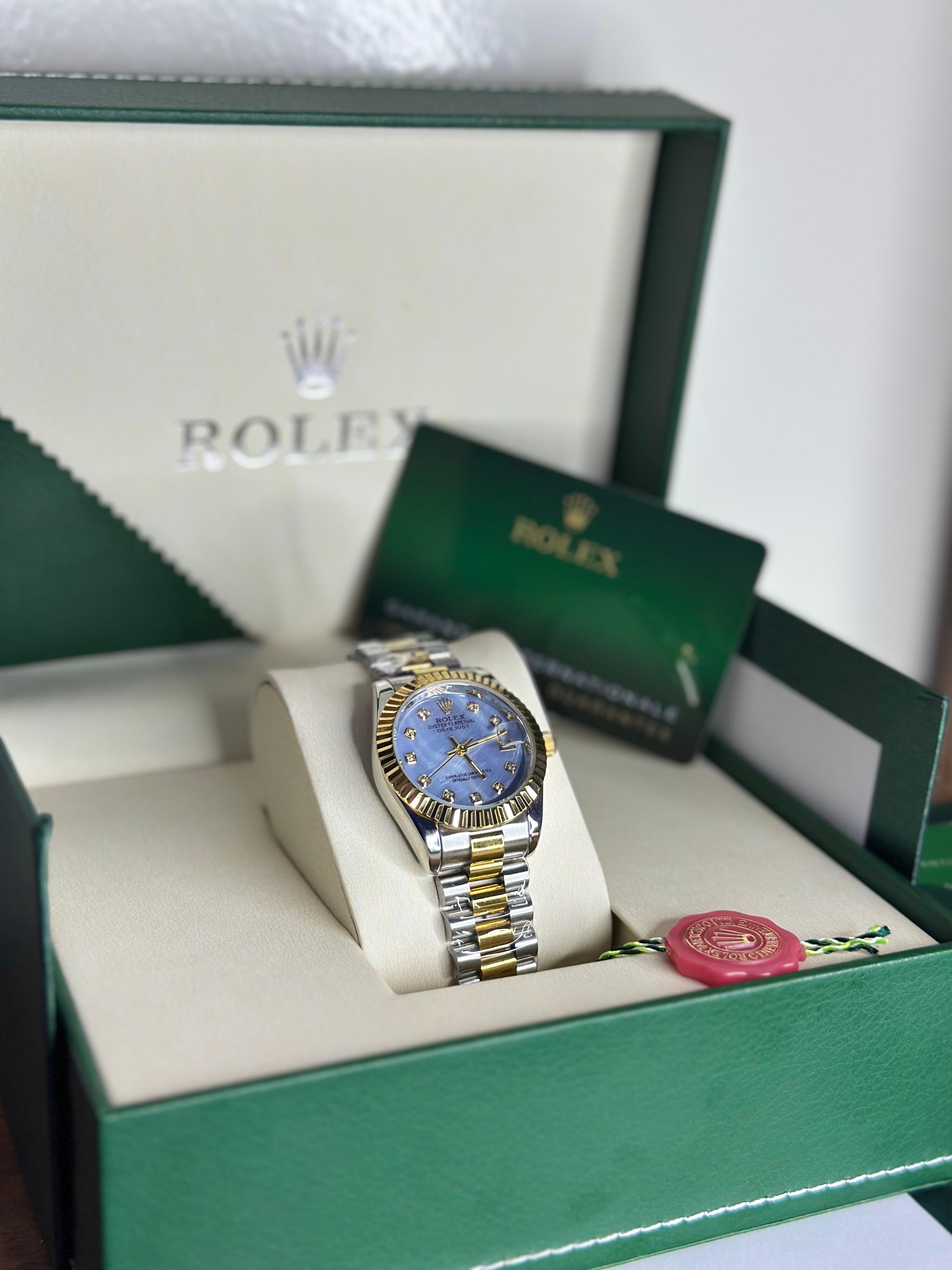 ROLEX DATEJUST (FEMMES)