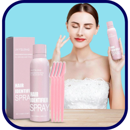 بخاخ نارفوكي لتحديد الشعر و4 شفرات