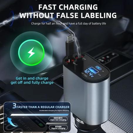 شاحن الهاتف السريع للسيارة