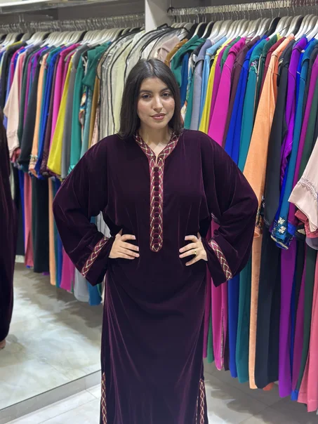 Caftan Toub Mobra Fssala mkhzania Taille unique