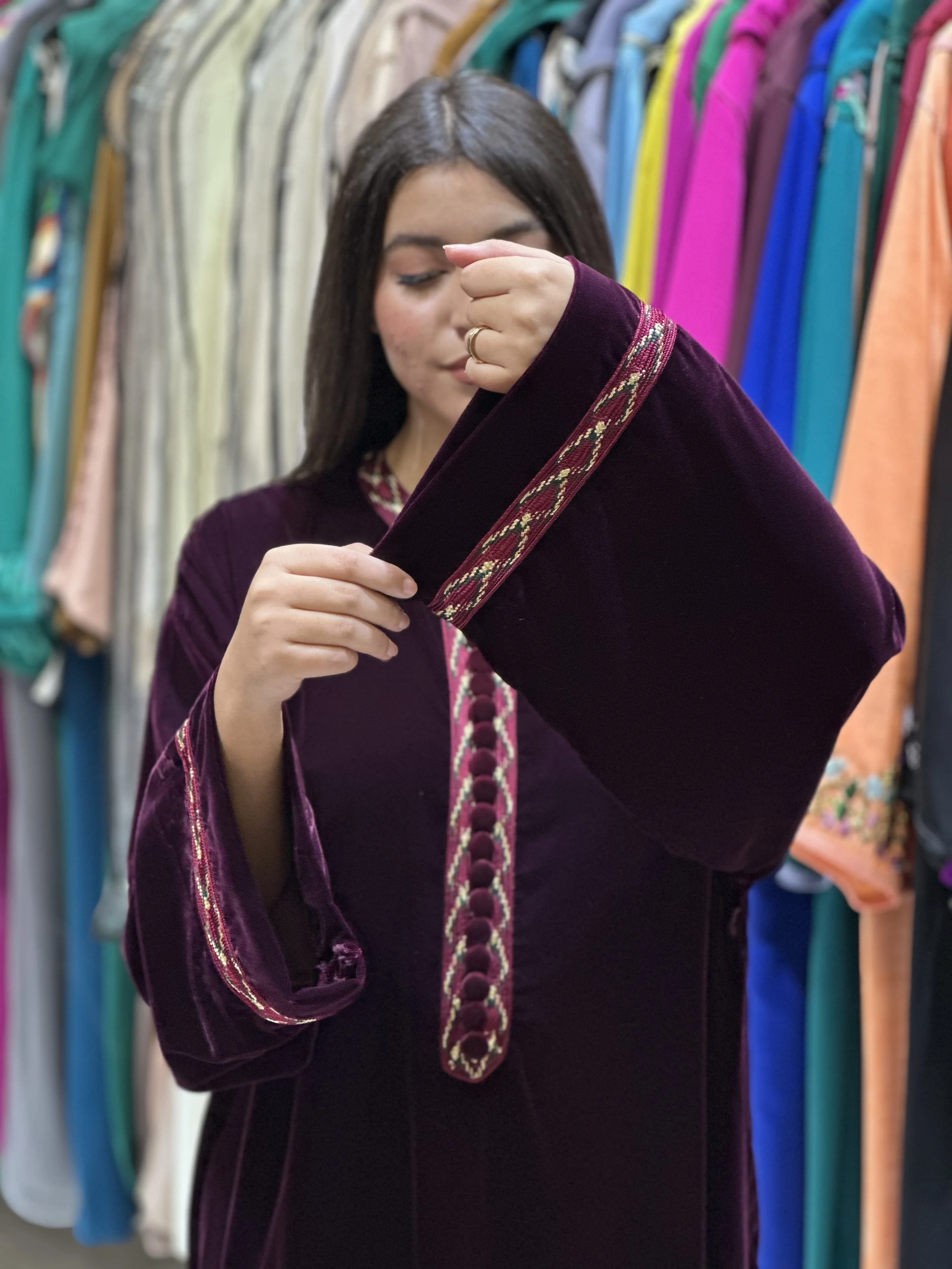 Caftan Toub Mobra Fssala mkhzania Taille unique