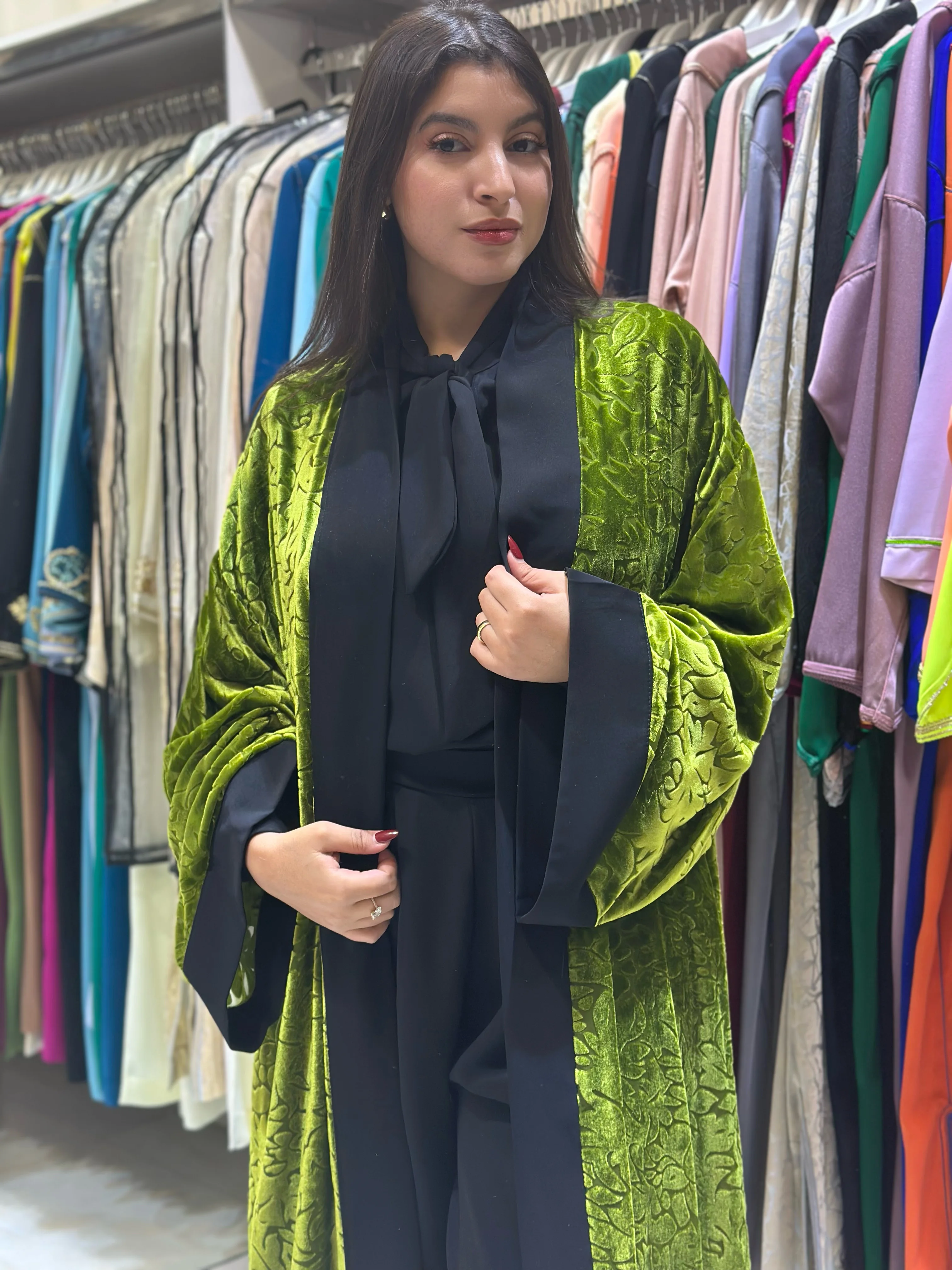 Ensemble Toub tlija moubra + crepe  Taille unique