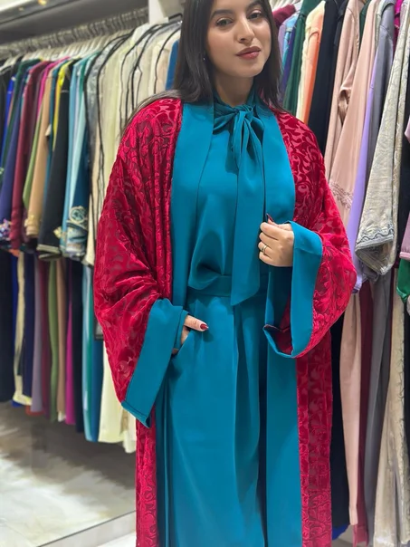 Ensemble Toub tlija moubra + crepe  Taille unique