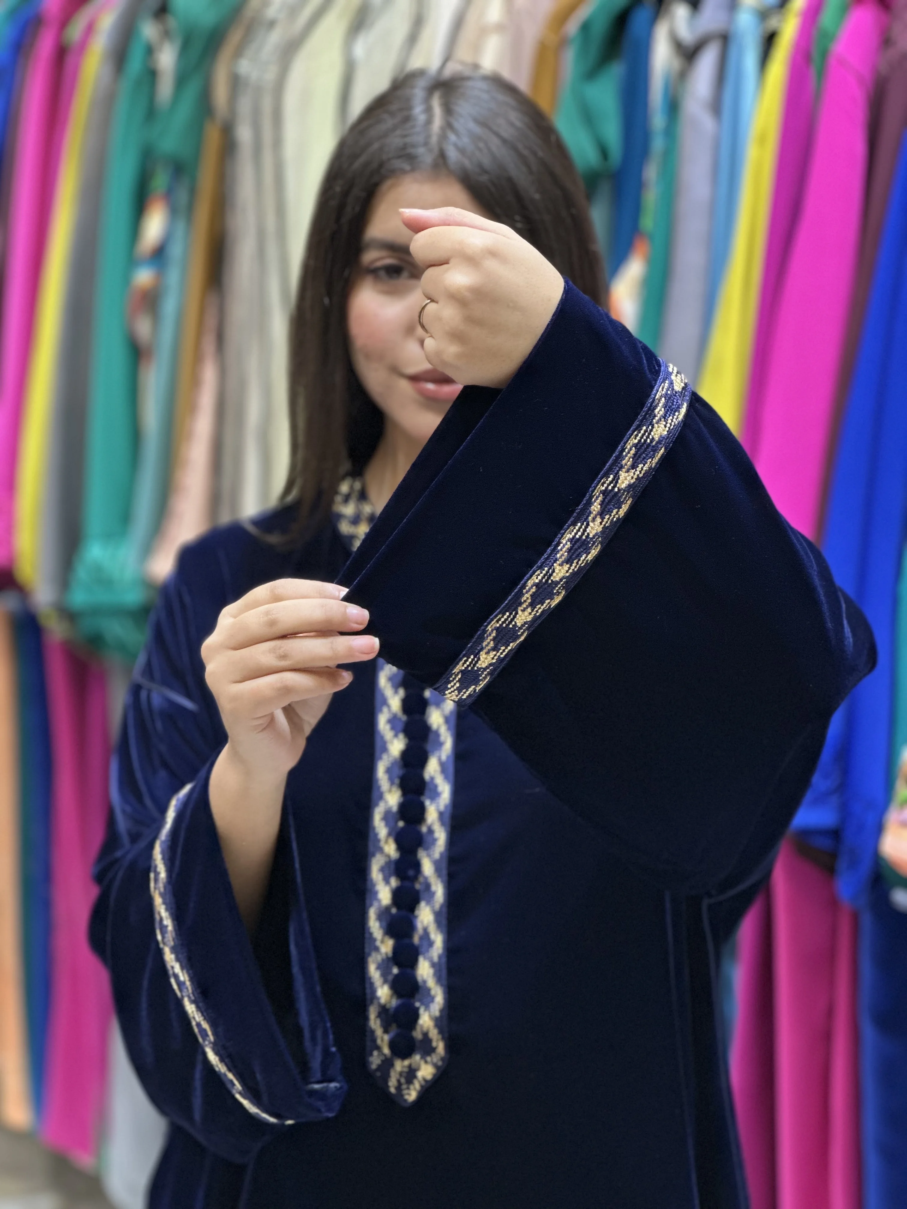 Caftan Toub Mobra Fssala mkhzania Taille unique