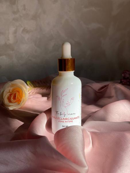 Huile éclaircissante {zone intime}
