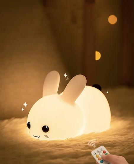 Illuminez la nuit avec la Veilleuse One Fire Bunny ! 🌙✨