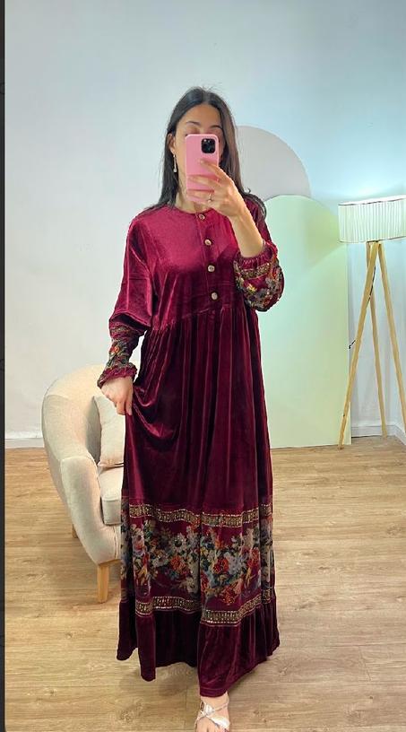 Bede3iya 100% turc existe en 2 couleur noir et bordeaux  tel sur grande taille