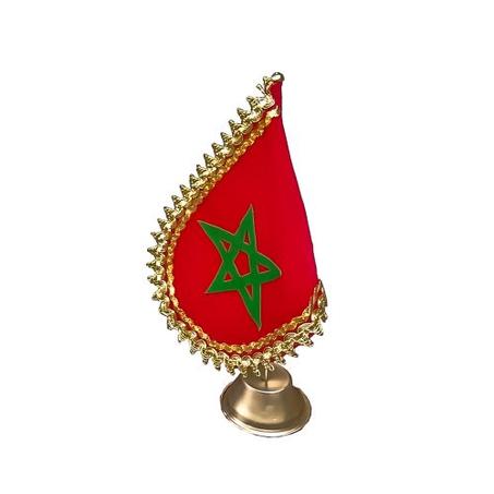 علم مغربي للمكتب. drapeau Maroc pour bureau