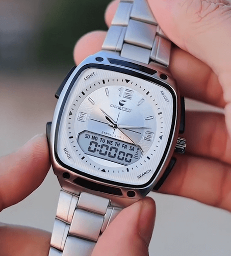 ساعة CHAXIGO الرقمية الكلاسيكية المقاومة للماء