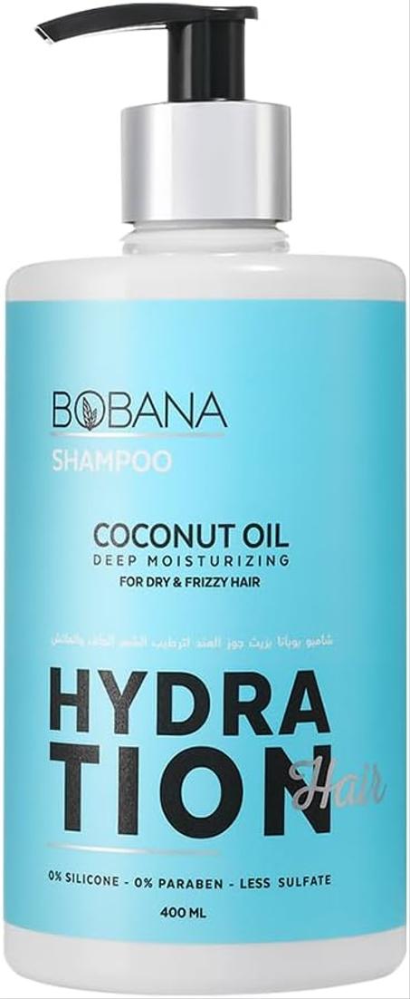 Champú de aceite de coco Bobana 400 ml