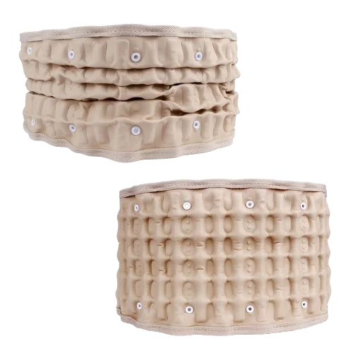 تقنية هوائية ذكية تساعد على تمديد العمود الفقري وتخفيف الضغط على أسفل الظهر بطريقة مريحة وآمنة.