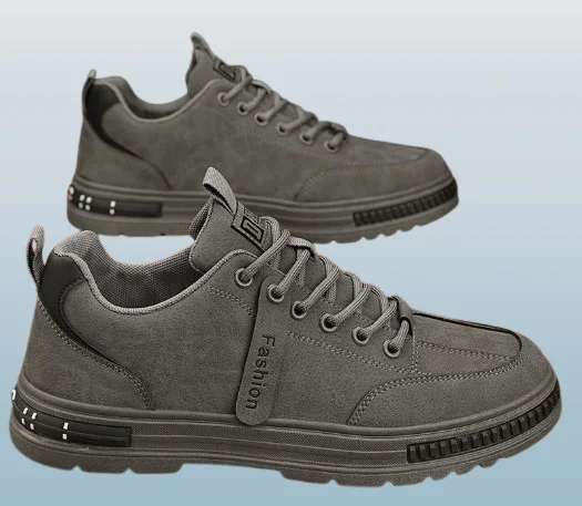 أحذية عمل رجالية عالية الجودة وعصرية مقاومة للانزلاق، أحذية كاجوال متعددة الاستخدامات