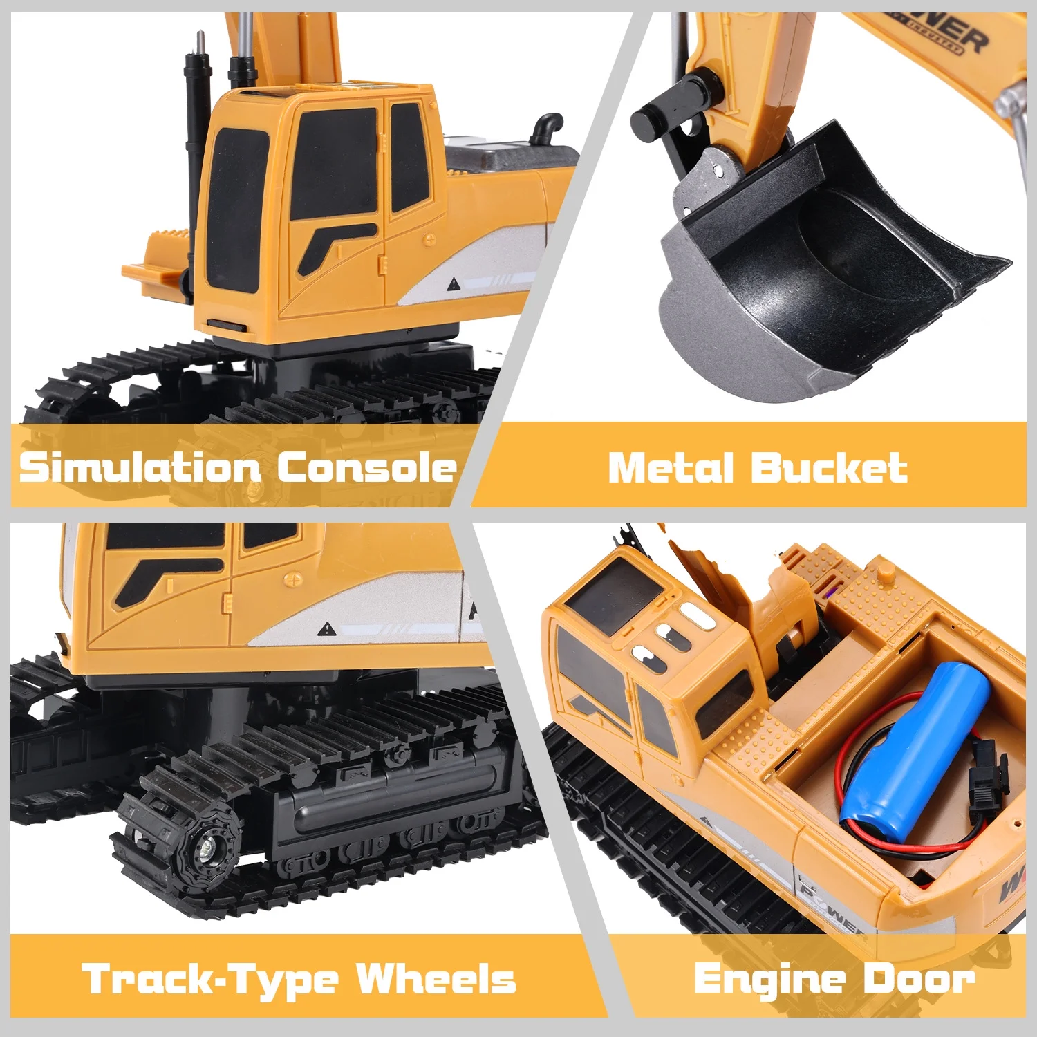 شاحنة تراكس الذكية مزوّدة ببطارية وجهاز تحكّم عن بُعد!