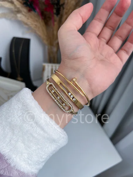 trio bracelets inoxydable