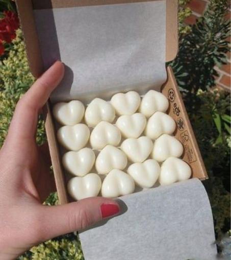 Fondant coeur coloré